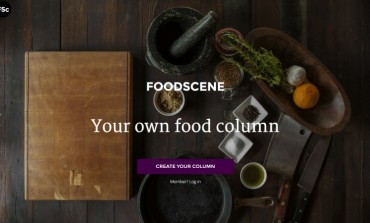 Start your own food column with startup Foodscene